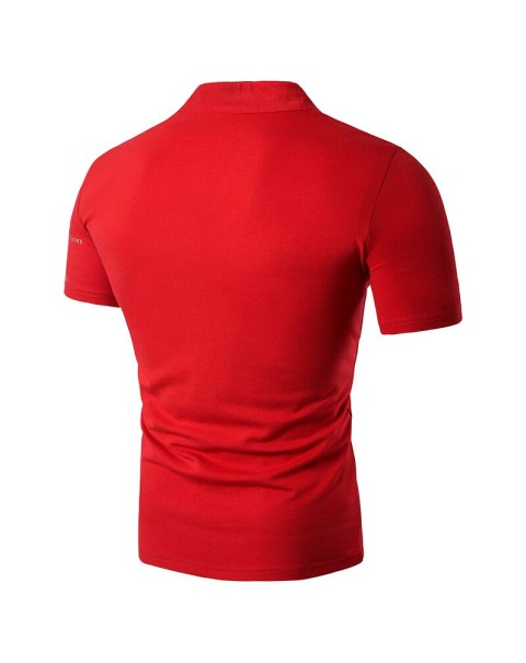 Men Polo Men Shirt Short Sleeve Polo Shirt Print Polo New Clothing Summer Streetwear Casual Fashion Men tops