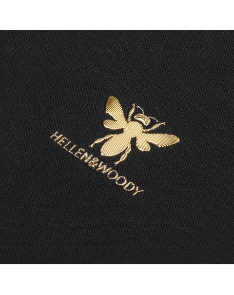 Summer Printed Logo Polo T Shirt Graphic for Man Short Sleeve Causal Business Golden Bee Cotton Blend Clothing Tops