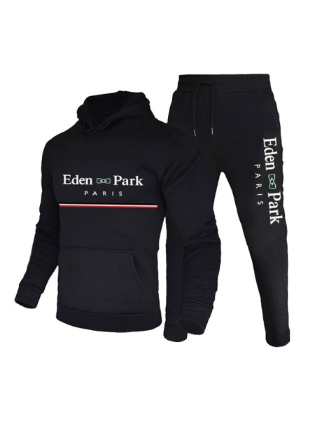 Fashion Print Hooded Suit Fall Winter Suit Men's Hooded Sweater + Jogging Pants Pullover Cool Hoodie Men's Street Sports Suit