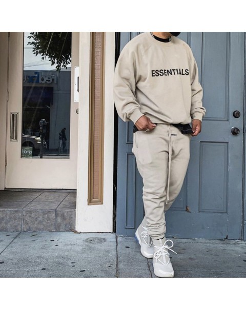 2020SS CARL's New Sweatpants Reflective Print Loose Cotton Trousers Track pants