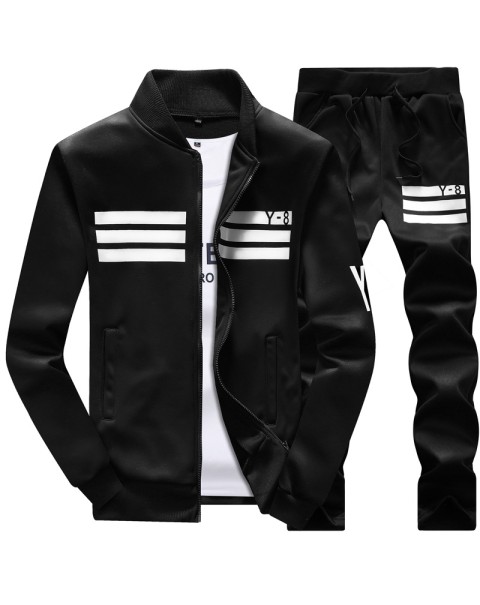 Plus Size 9XL Mens Set Casual Fleece 2 Piece Sets Sweatshirt + Pants Male Tracksuit Sporting Sweat Suits Man Fashion Sportswear