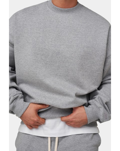 New muscle fitness brothers sports suit men's autumn leisure running training loose large size sports suit