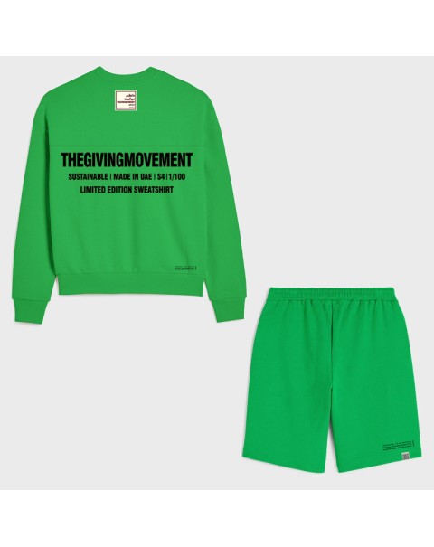 TGM Round Neck Pullovers Sweatshirts and Long Shorts Two Pieces Sets Unisex Tracksuits Sweatsuits Men Spring Summer Clothing