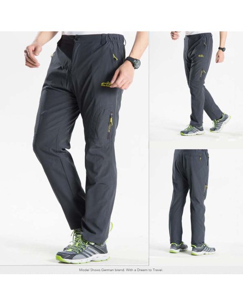 FALIZA Stretch Casual Pants Men Spring Summer Breathable Quick Dry Outdoor Mens Hiking Camping Tactical Cargo Trousers PA65