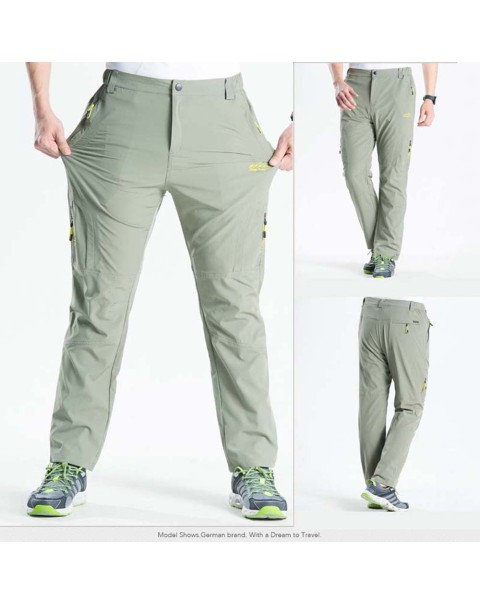 FALIZA Stretch Casual Pants Men Spring Summer Breathable Quick Dry Outdoor Mens Hiking Camping Tactical Cargo Trousers PA65