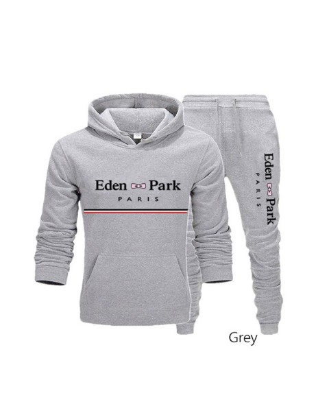 Fashion Print Hooded Suit Fall Winter Suit Men's Hooded Sweater + Jogging Pants Pullover Cool Hoodie Men's Street Sports Suit