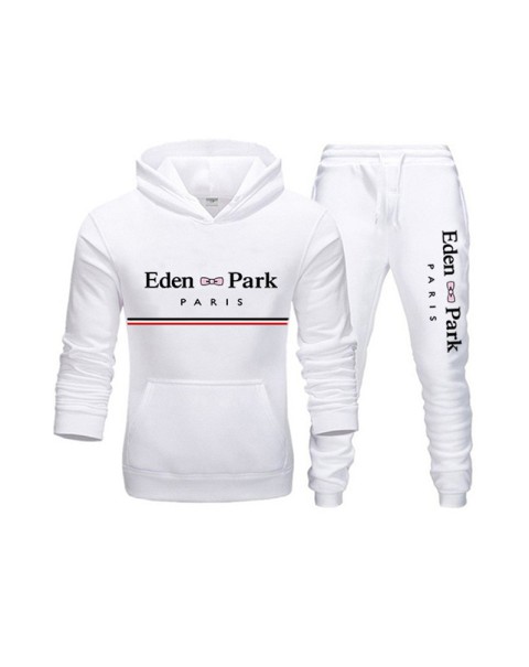 Fashion Print Hooded Suit Fall Winter Suit Men's Hooded Sweater + Jogging Pants Pullover Cool Hoodie Men's Street Sports Suit